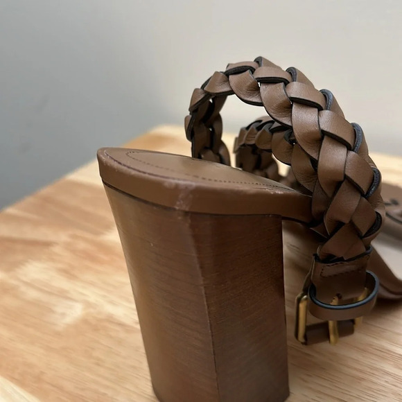 Michael Kors Collection made in Italy pippa woven leather sandal - Picture 9 of 9